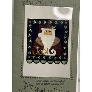 #5426 Joyful St. Nick Quilt Pattern